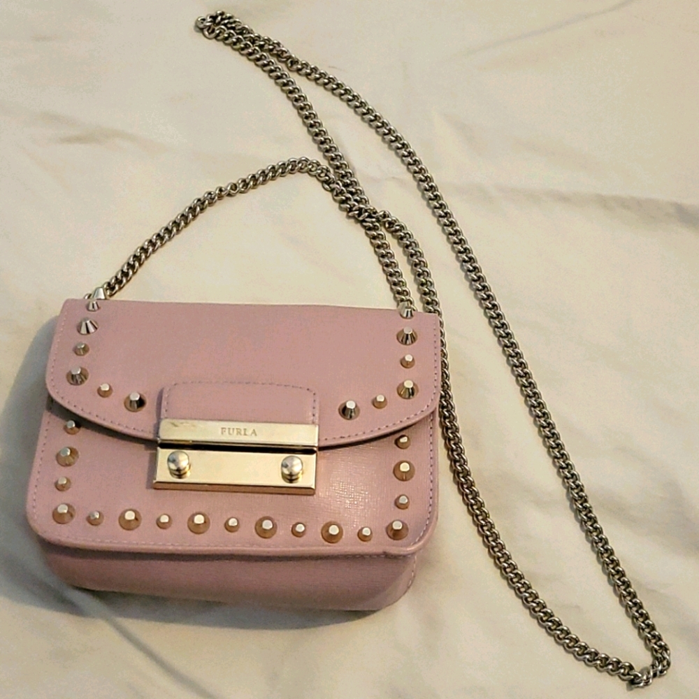 Furla Studded Metropolis Purse
